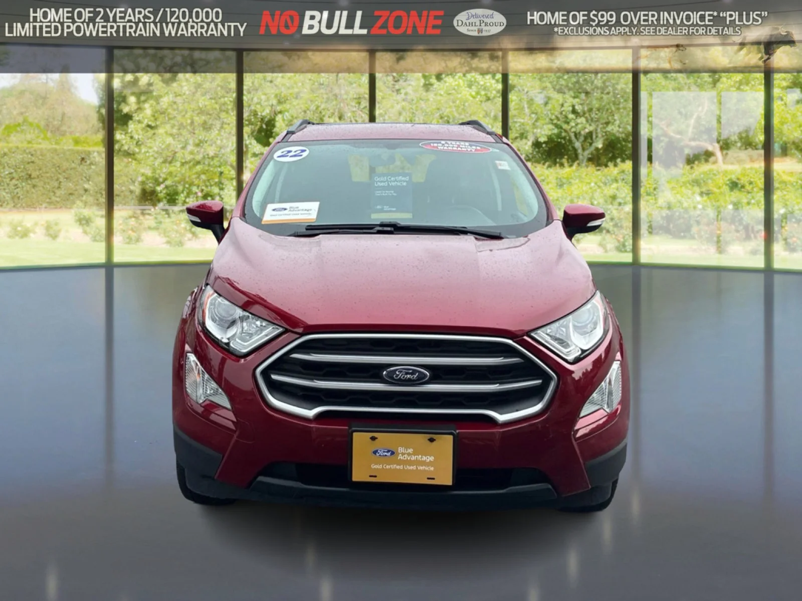 Certified Used 2022 Ruby Red Metallic Tinted Clearcoat Ford SE image 8