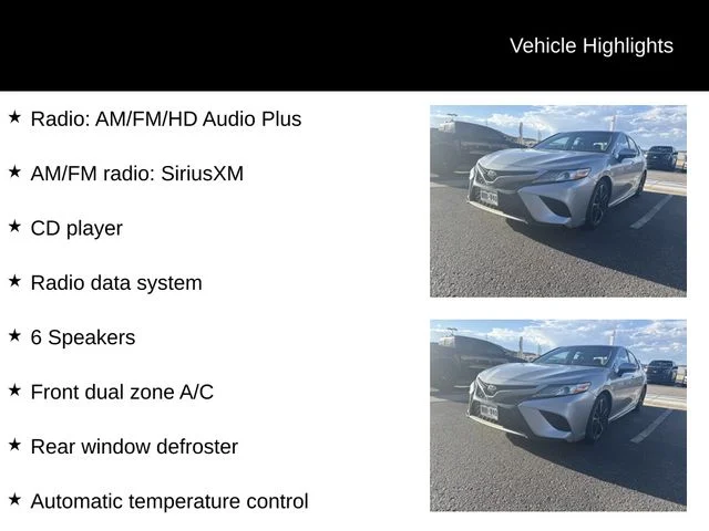Used 2020 Silver Toyota XSE image 8