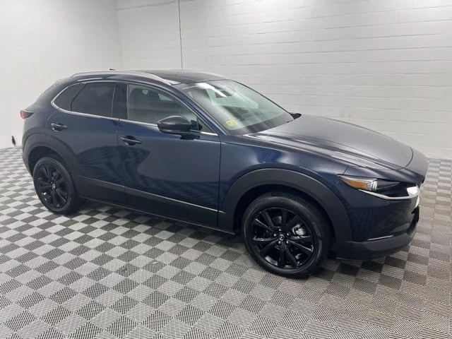 Used 2023 Blue Mazda 2.5 Turbo Premium Package MAZDA CERTIFIED image 4