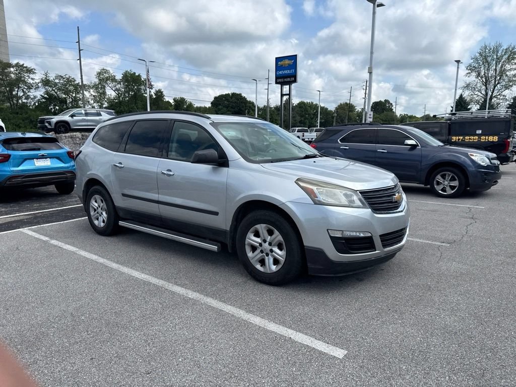 Used 2015 SILVER ICE METALLIC Chevrolet LS image 6
