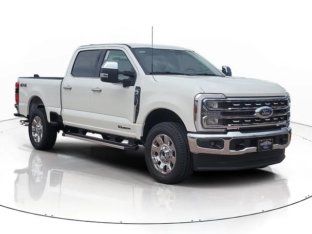 New 2026 White Metallic Ford Lariat image 3