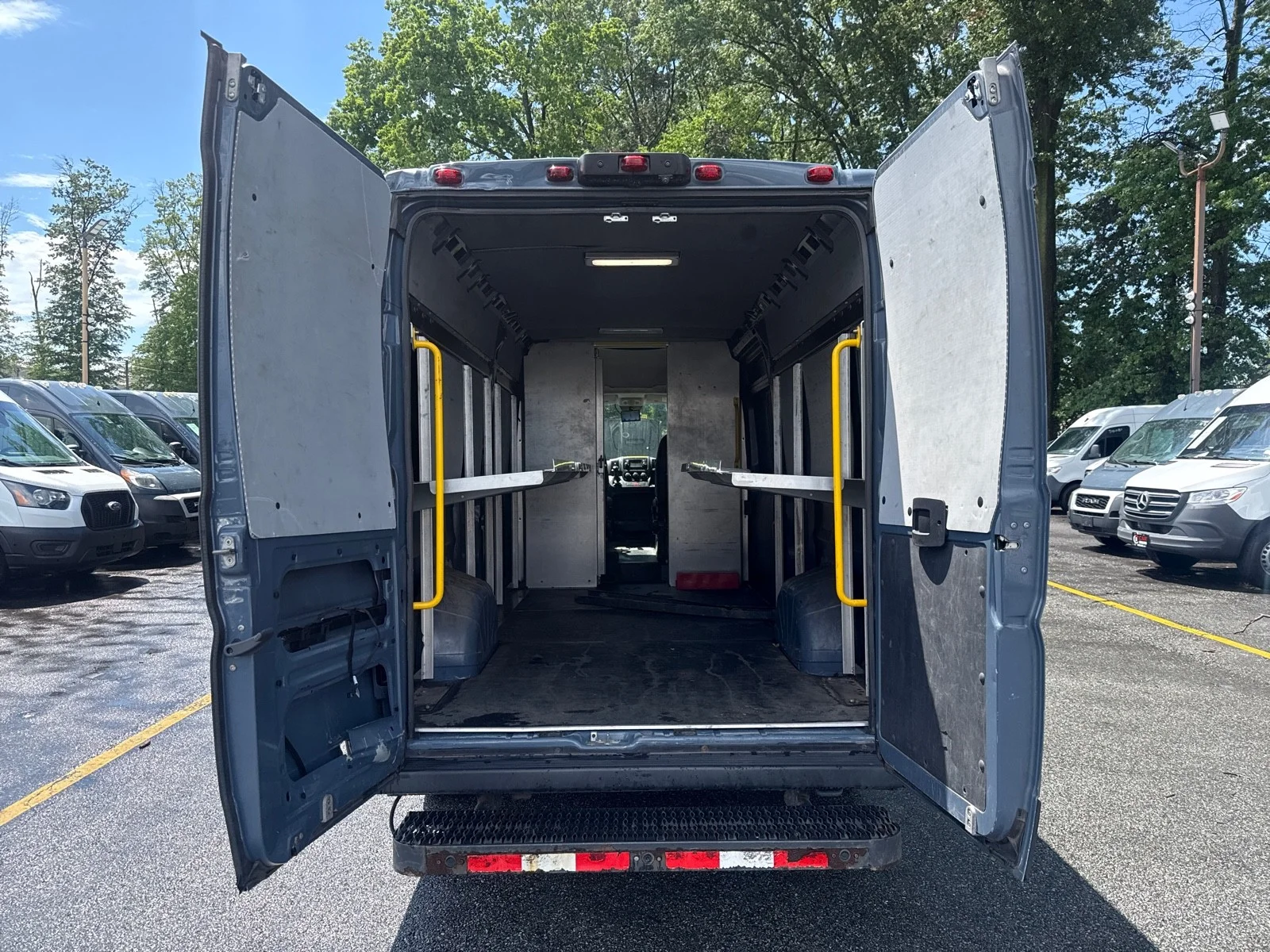 Used 2020 Patriot Blue Pearlcoat Ram High Roof 3500 159