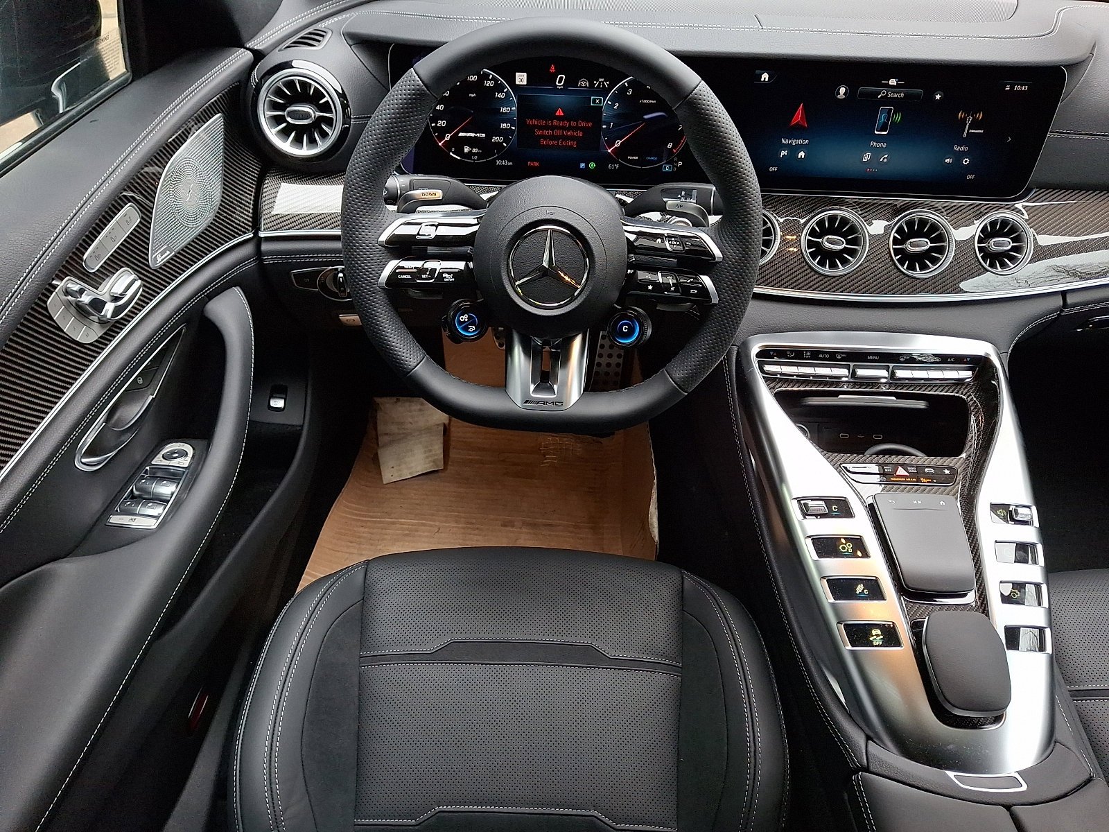New 2026 Cirrus Silver Metallic Mercedes-Benz AMG® GT 43 4-Door Coupe image 33