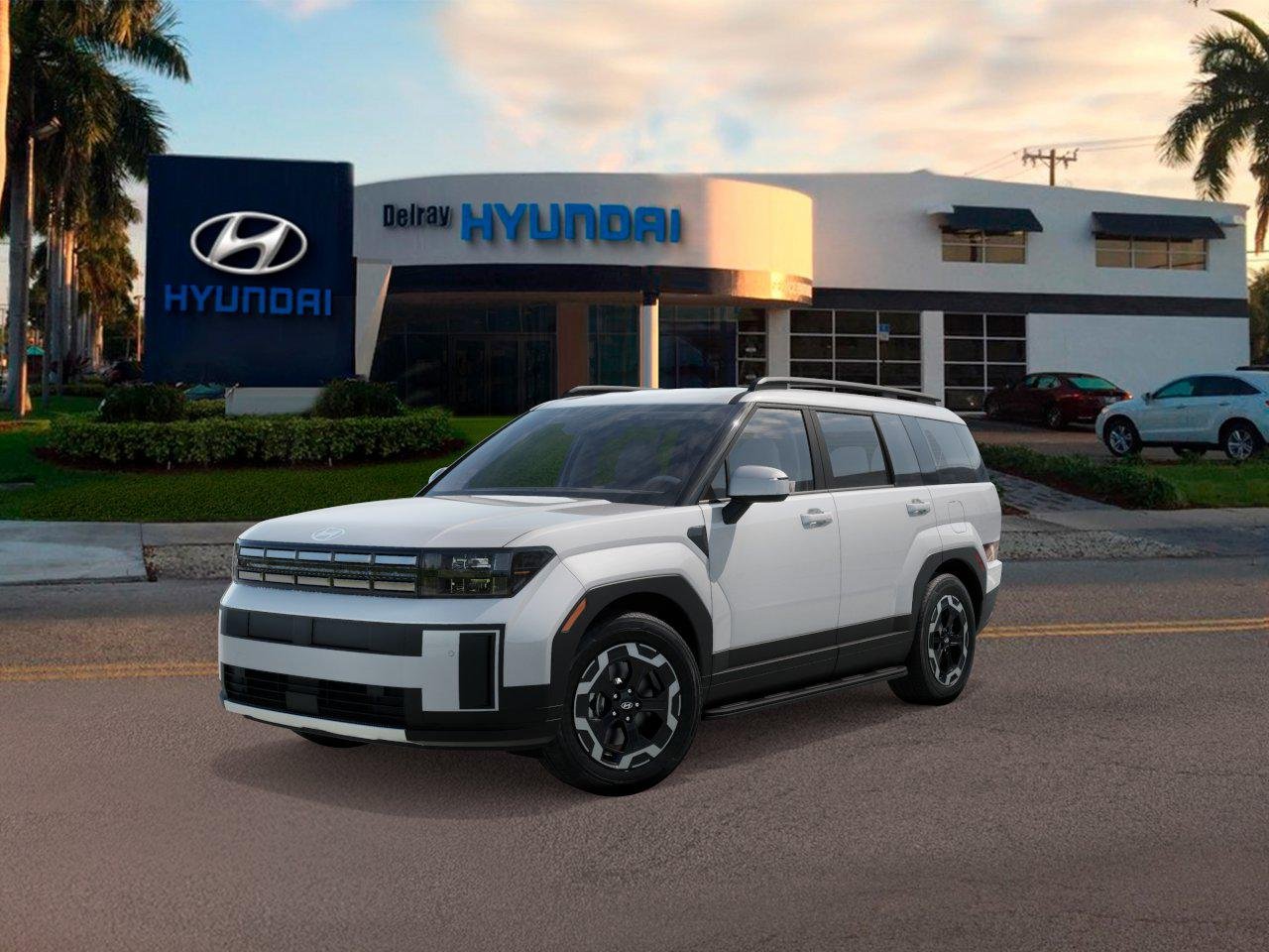 New 2027 White Hyundai SEL image 1