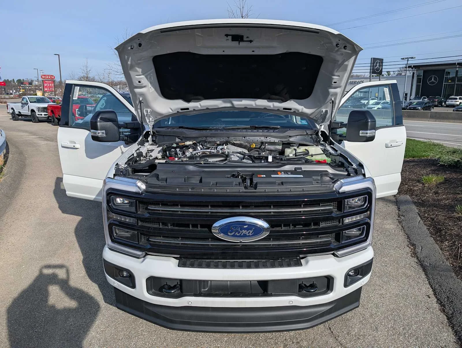 New 2026 Star White Metallic Tri-Coat Ford F-250® Platinum® image 11
