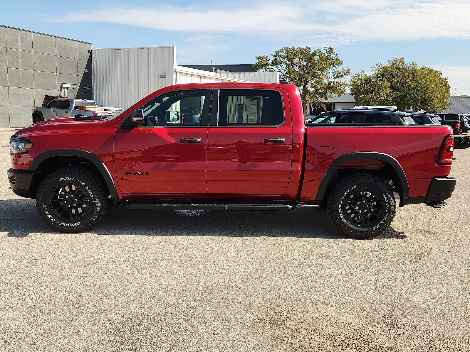 New 2027 Molten Red Pearl-Coat  Paint Ram REBEL CREW CAB 4X4 5