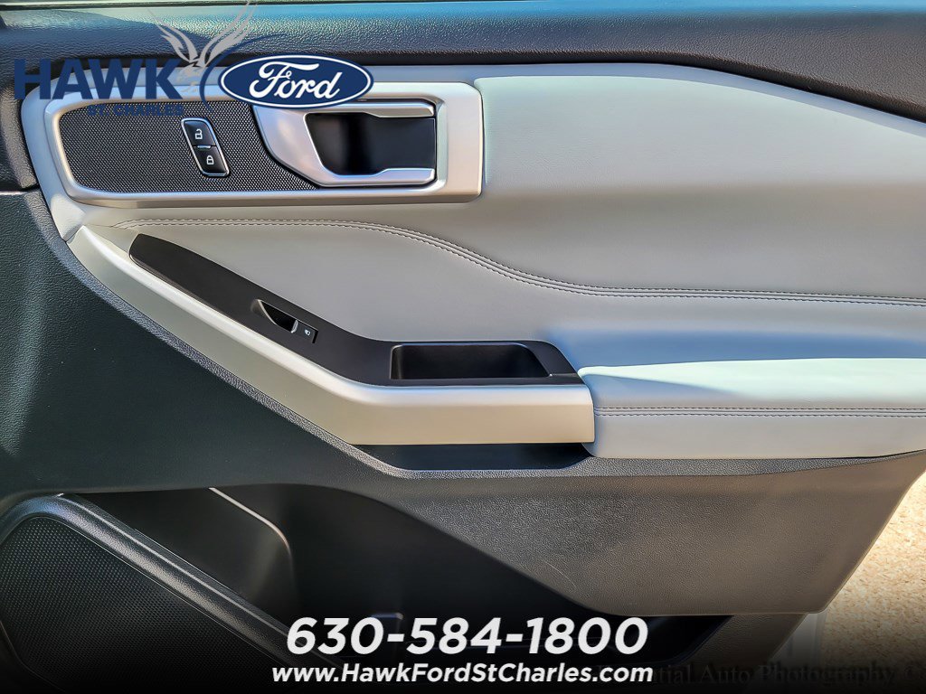 Certified Used 2023 White Metallic Ford XLT image 24