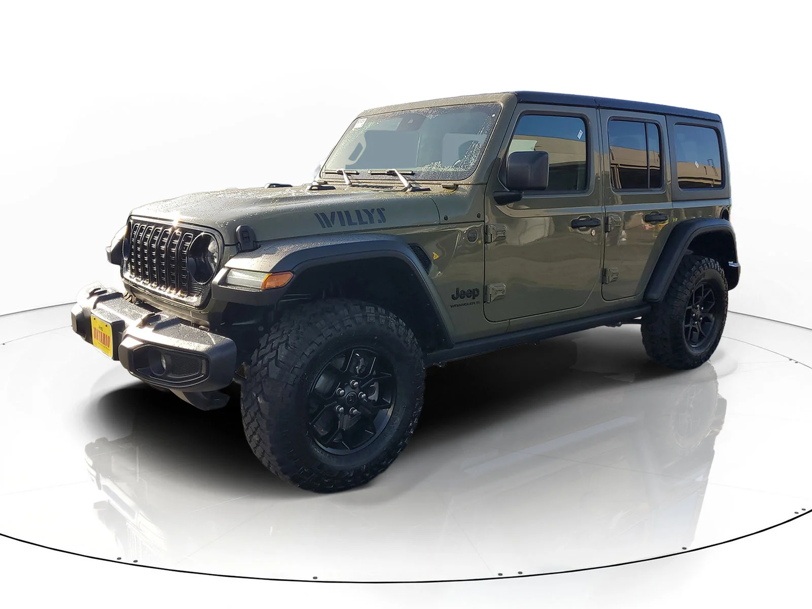 Certified Used 2025 Green Jeep Willys image 8
