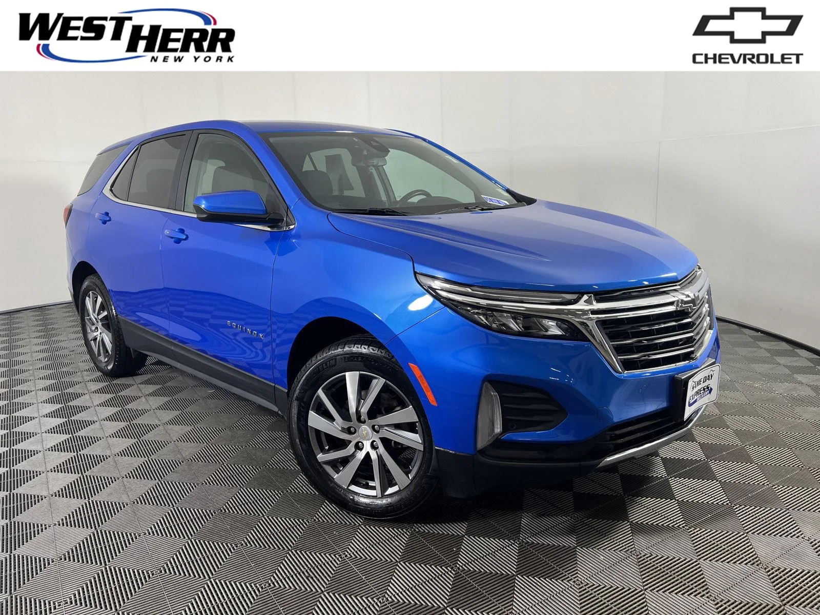Used 2024 Riptide Blue Metallic Chevrolet LT image 1