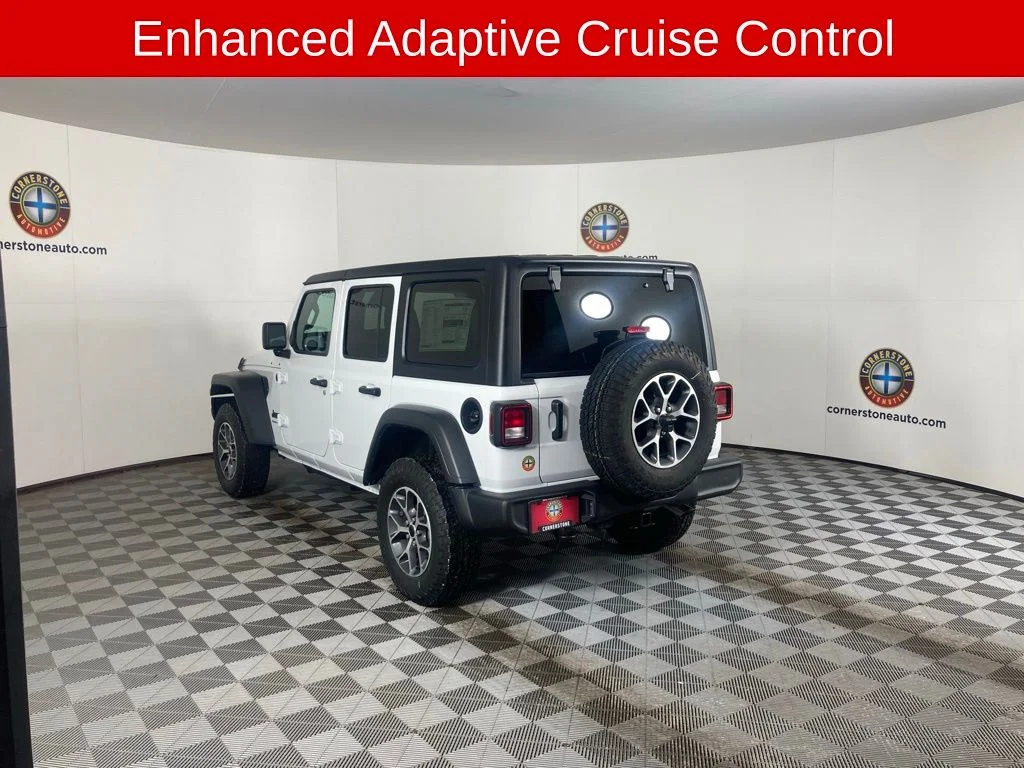 New 2026 Bright White Clearcoat Jeep Sport S image 18