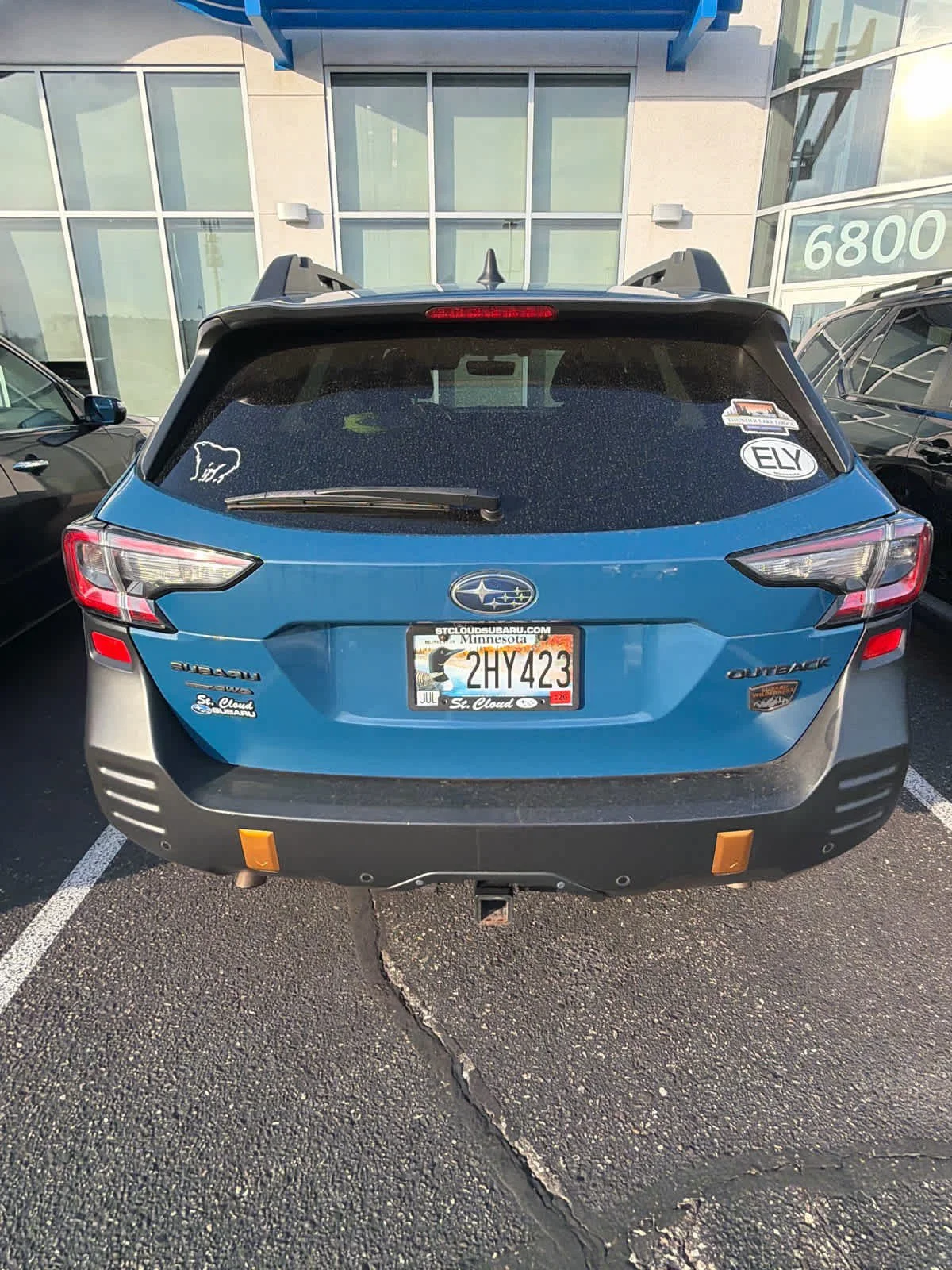 Used 2022 Geyser Blue Subaru Wilderness image 6