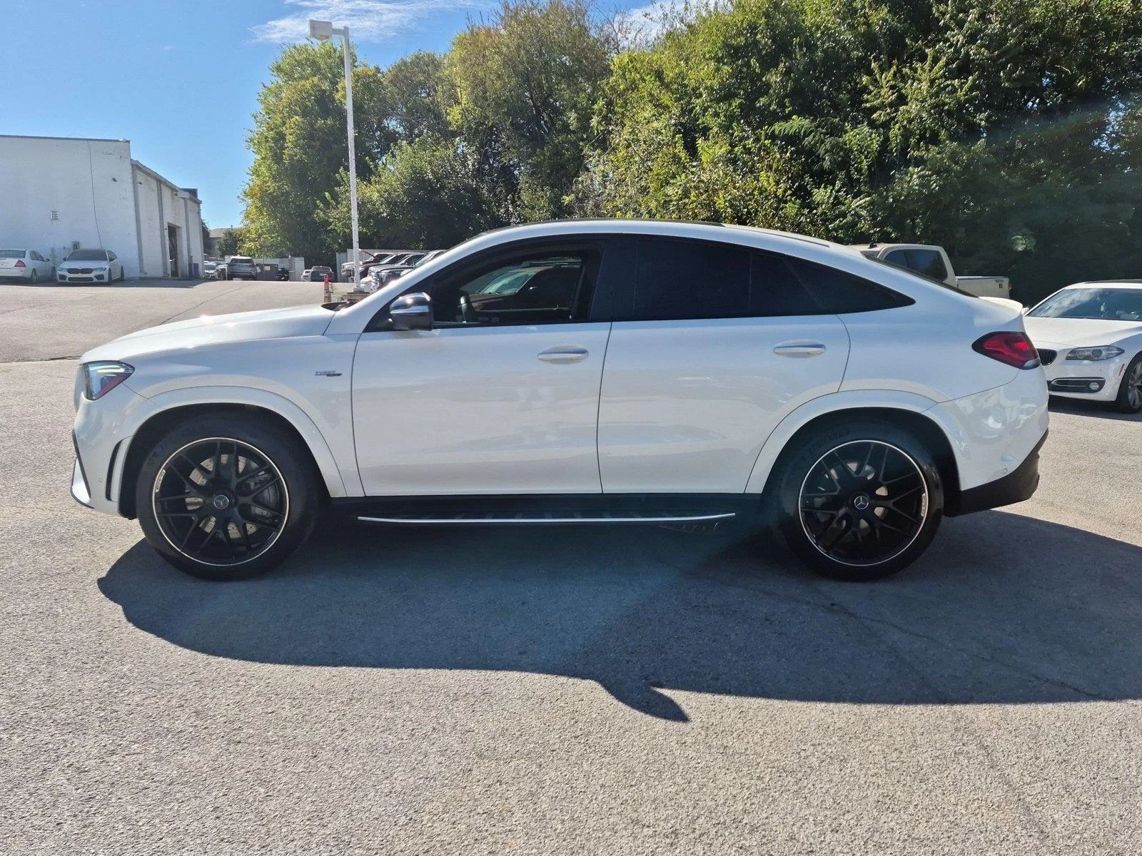 Used 2021 designo Diamond White Metallic Mercedes-Benz AMG® GLE 53 image 2