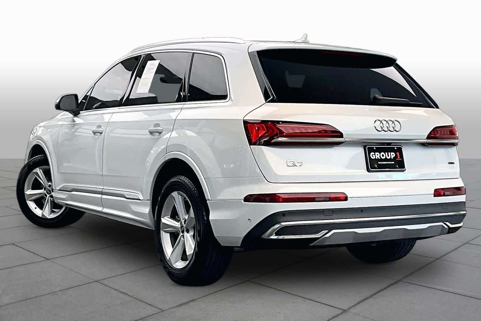 Used 2023 Glacier White Metallic Audi Premium Plus image 12