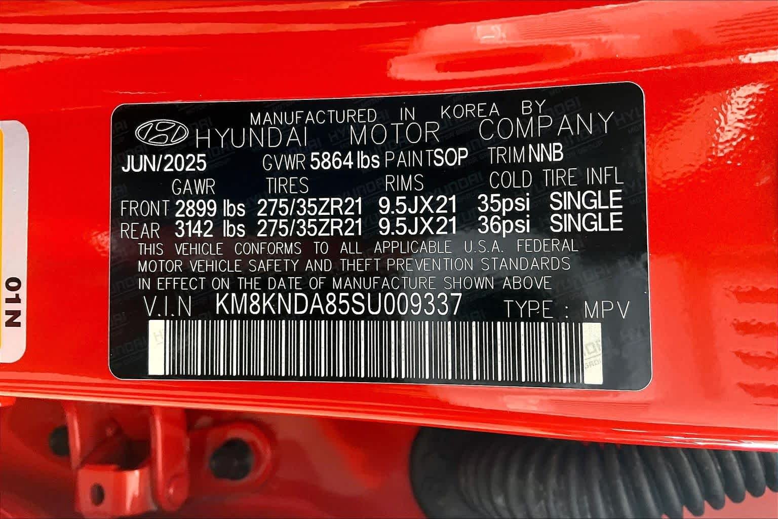 Certified Used 2025 Soultronic Orange Hyundai  image 33