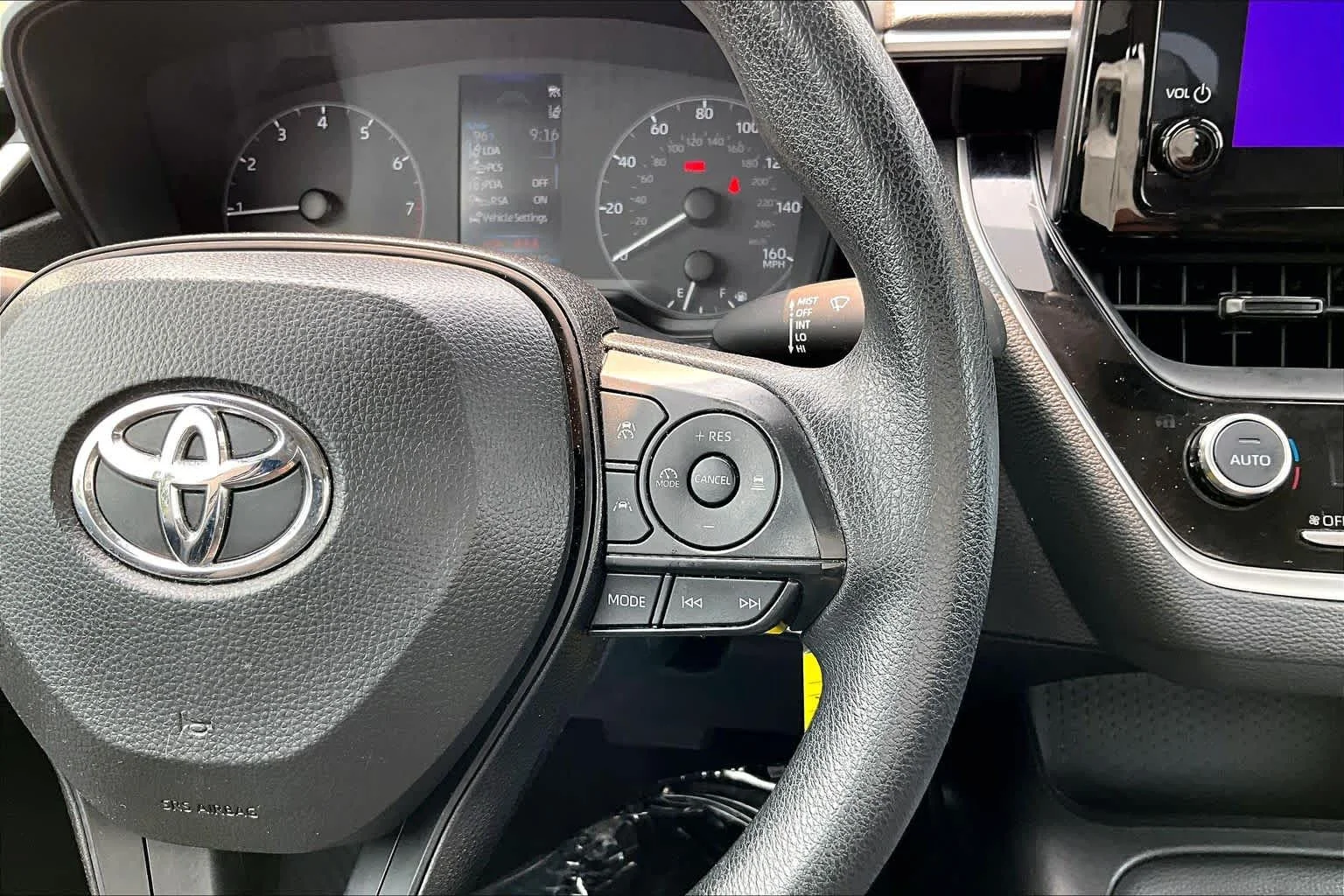 Used 2024 Midnight Black Metallic Toyota LE image 24