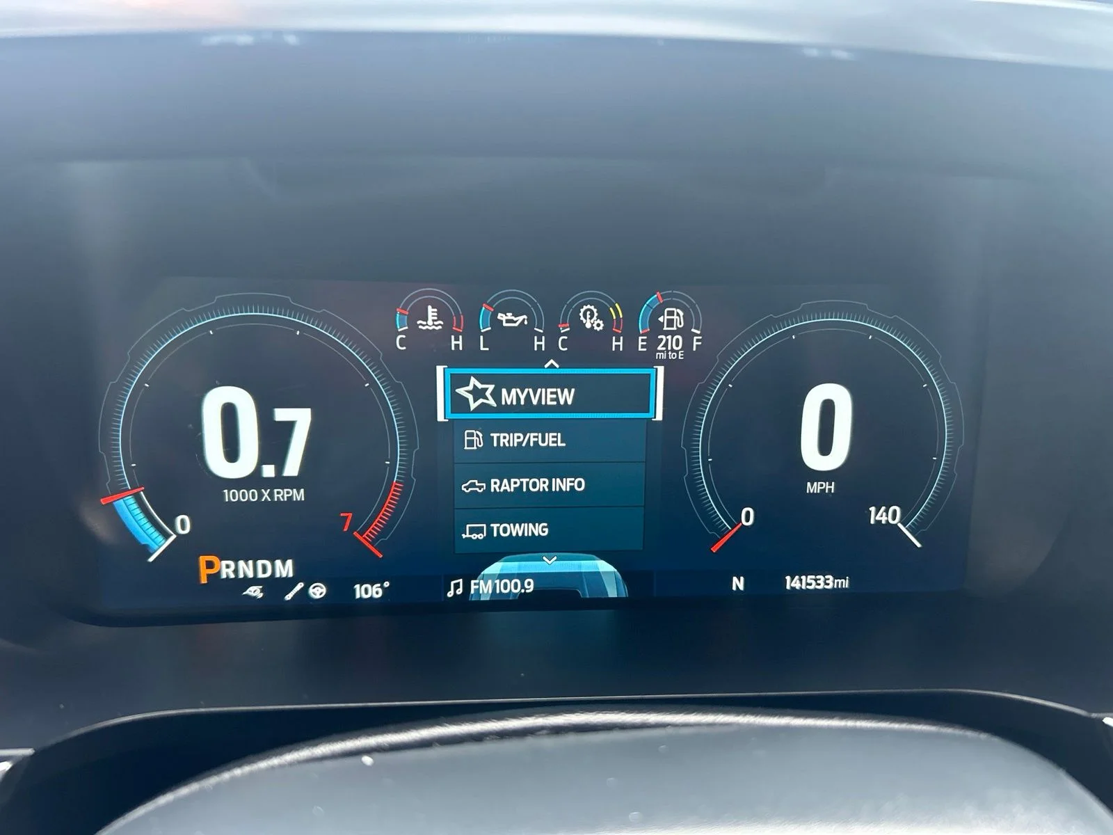 Used 2022 Atlas Blue Metallic Ford Raptor image 6