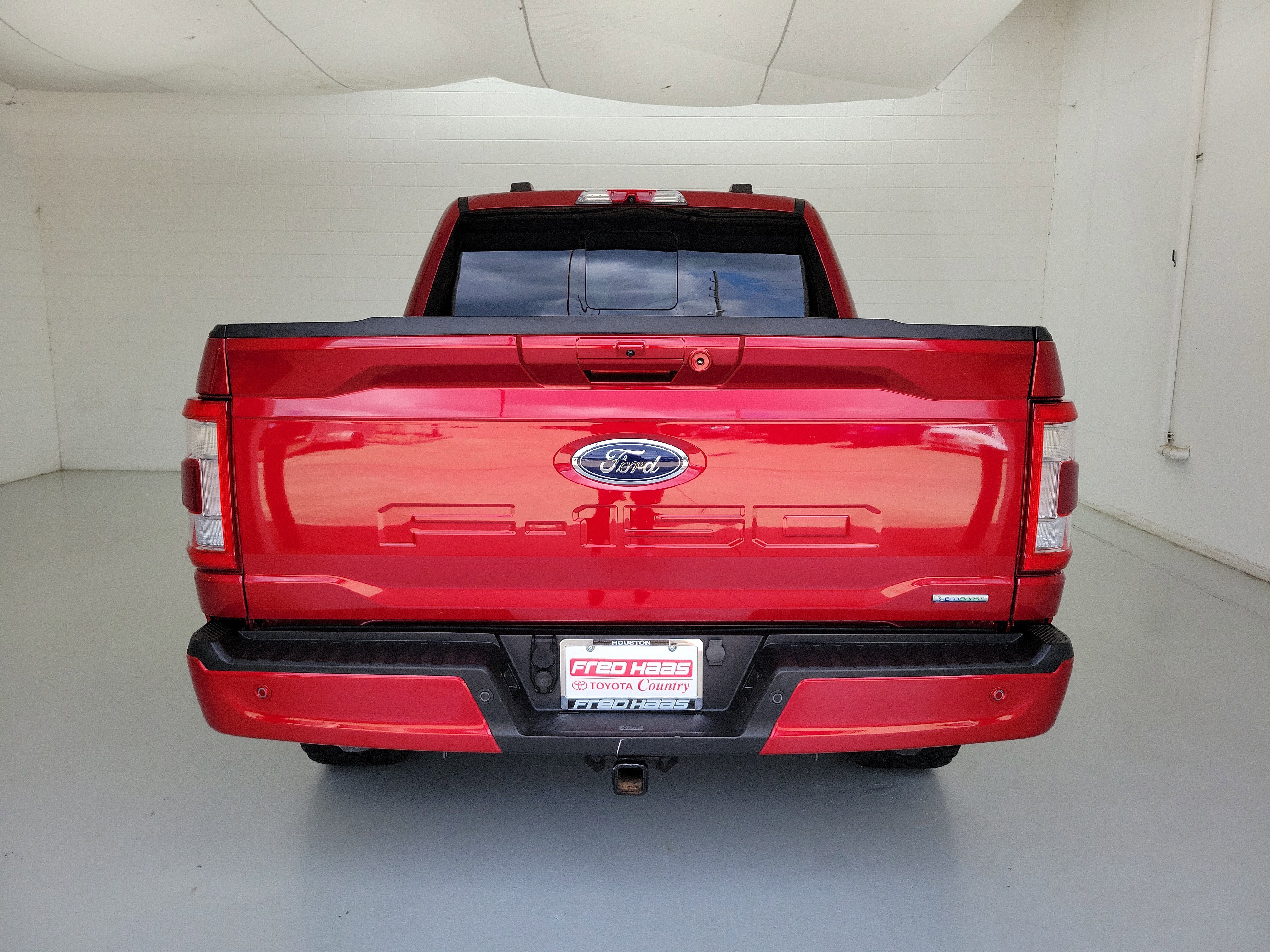 Used 2021 Rapid Red Metallic Tinted Clearcoat Ford Lariat image 6