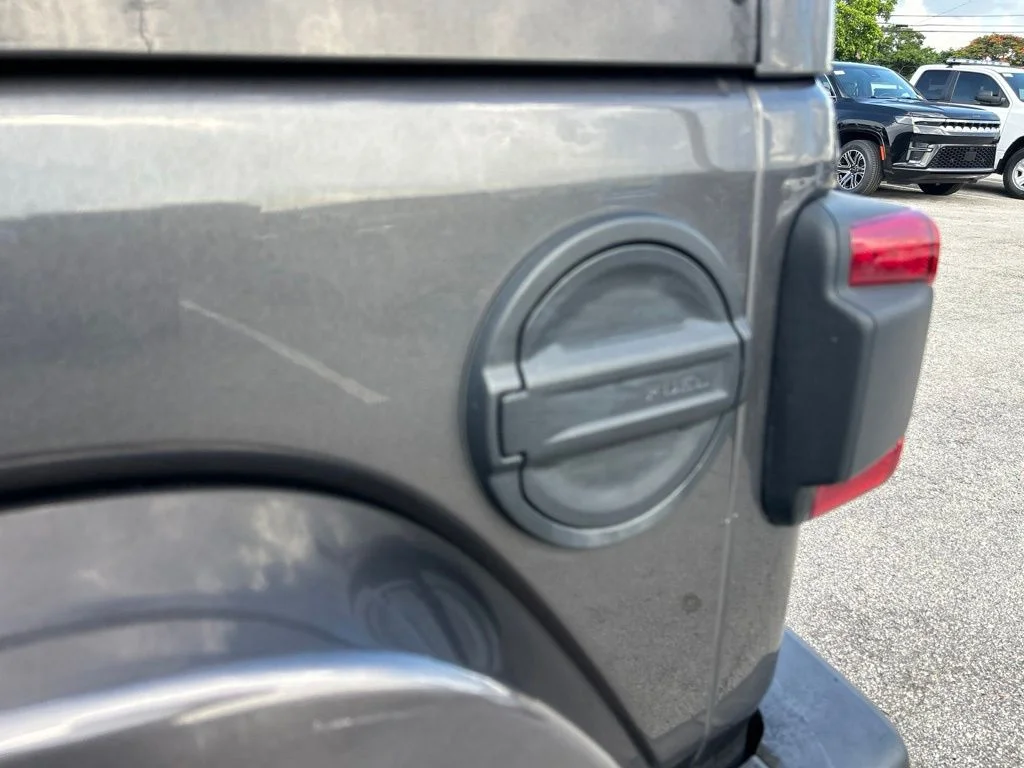 Used 2022 Gray Jeep Unlimited Sahara 4xe image 23