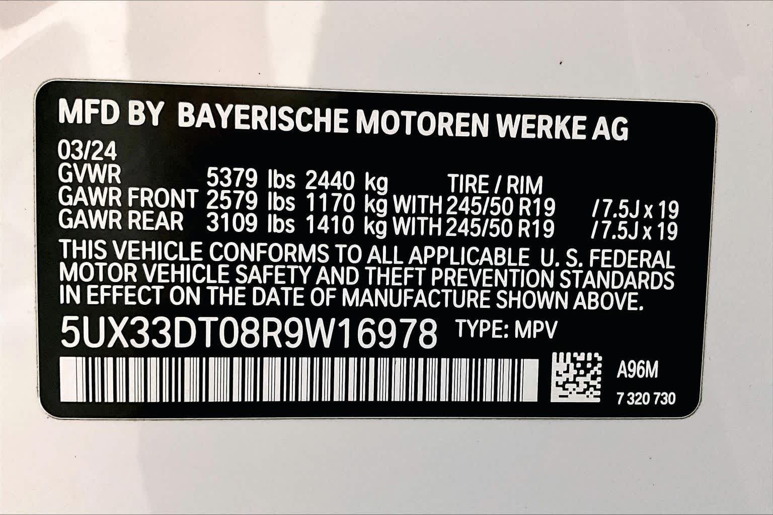 Used 2024 Alpine White BMW xDrive30i image 66