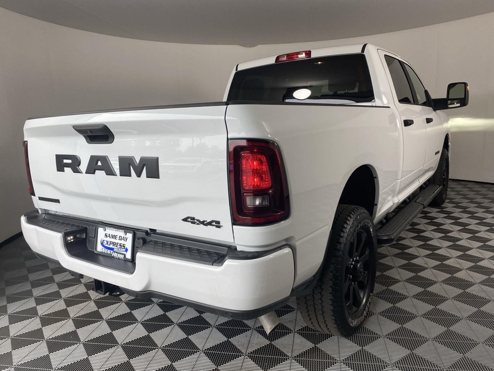 Used 2025 Bright White Clearcoat Ram Big Horn image 6
