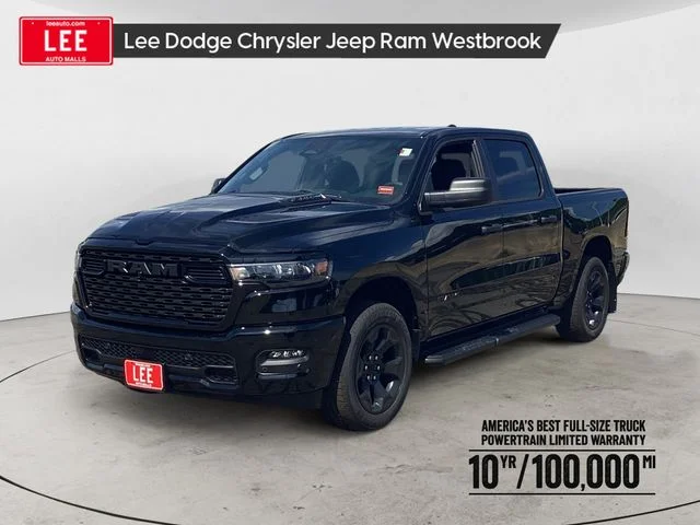 New 2026 Diamond Black Ram EXPRESS CREW CAB 4X4 5