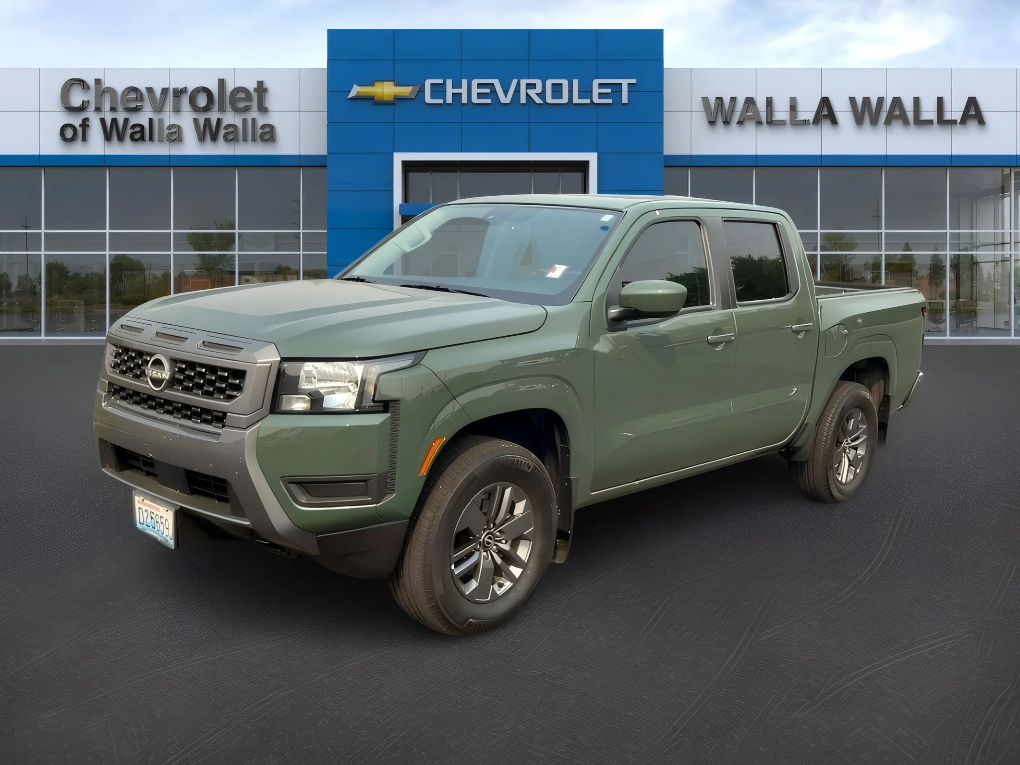 Used 2025 Tactical Green Metallic Nissan SV image 3
