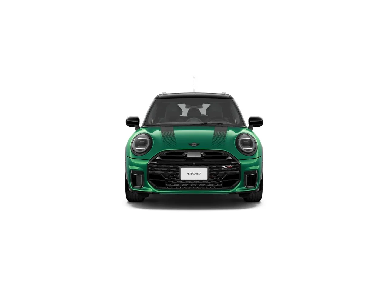 New 2027 British Racing Green IV Metallic MINI ICONIC image 2
