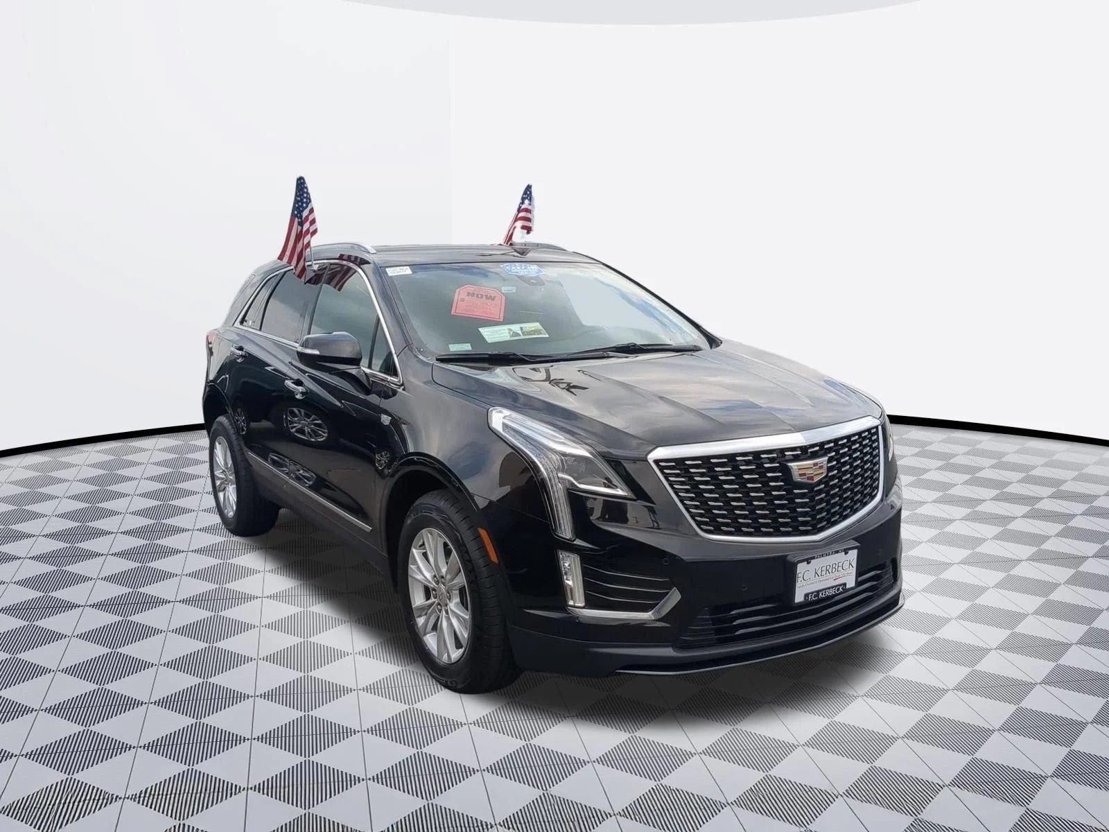 Used 2021 Stellar Black Metallic Cadillac AWD Luxury image 2