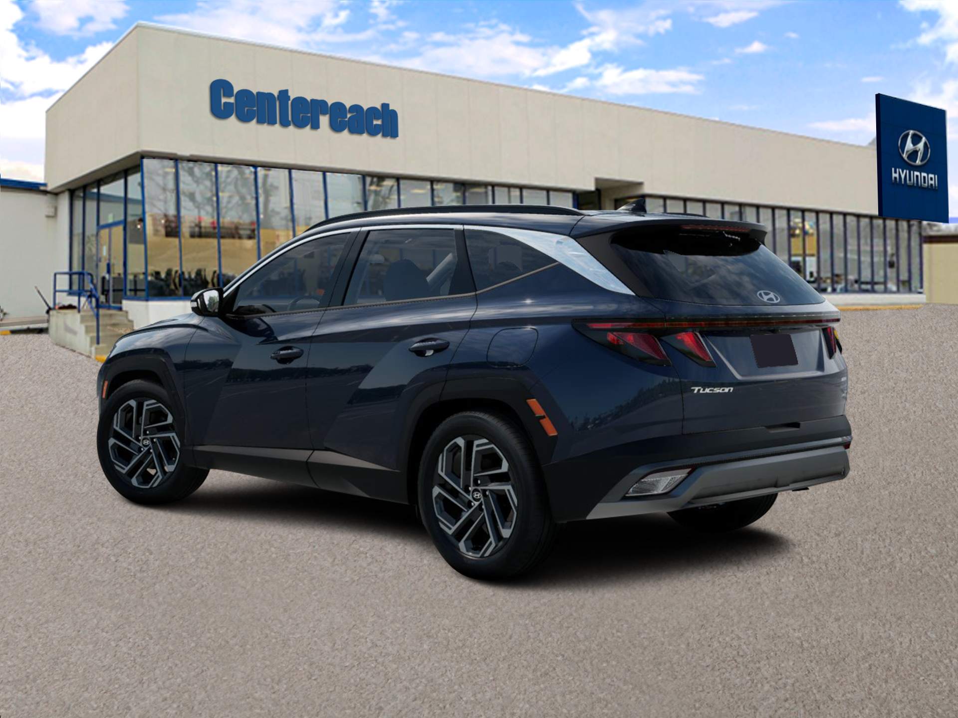 New 2026 Atlantis Blue Hyundai SEL Plus AWD image 4