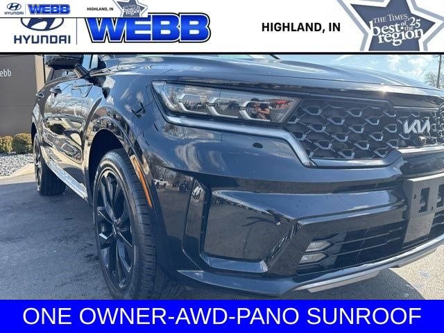 Used 2023 Black Kia SX-Prestige AWD image 2