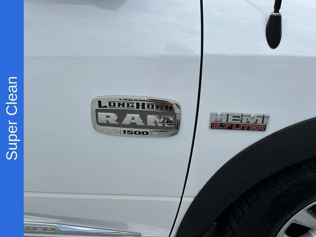 Used 2017 White Ram Laramie Longhorn image 9
