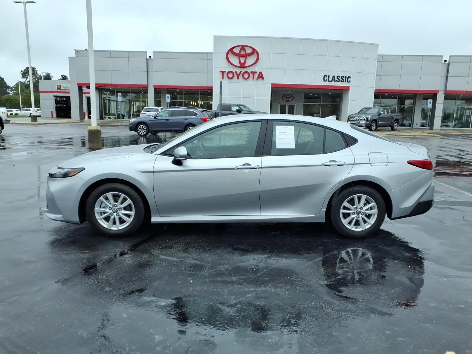 Used 2025 Celestial Silver Metallic Toyota LE image 3