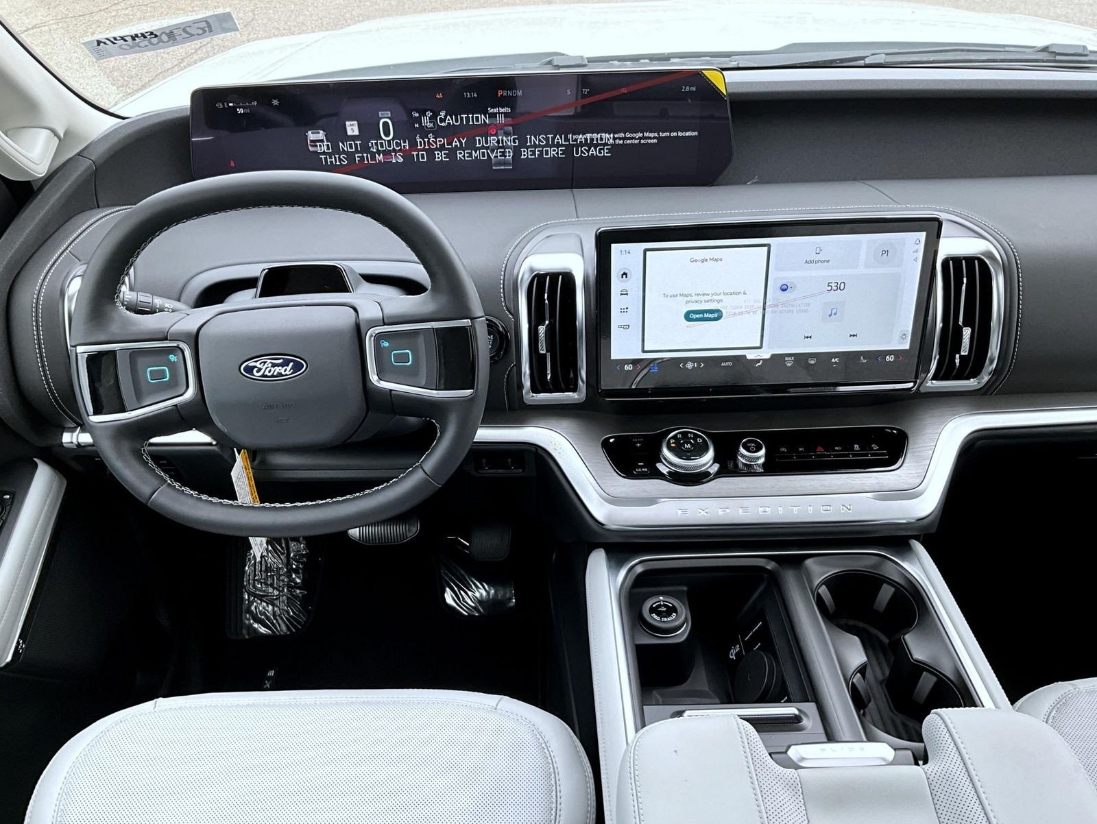 New 2027 Star White Metallic Tri-Coat Ford Platinum image 15
