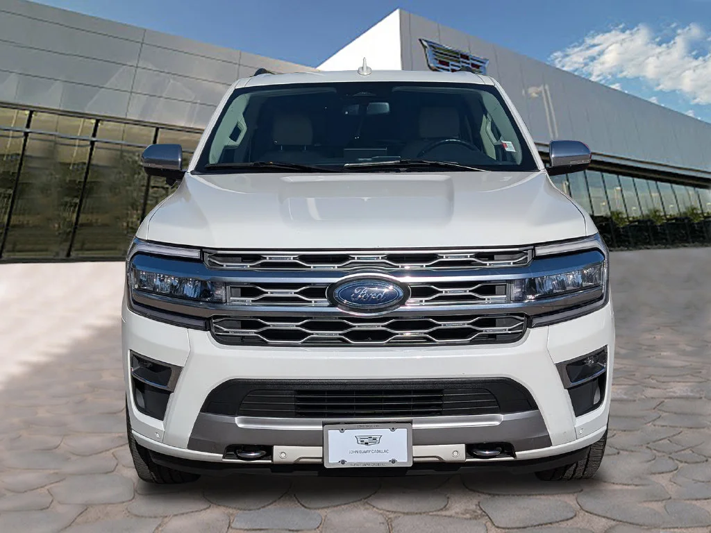 Used 2024 White Metallic Ford Platinum image 9