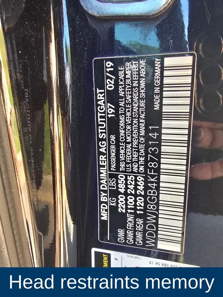 Used 2019 Black Mercedes-Benz C 63 AMG® image 12