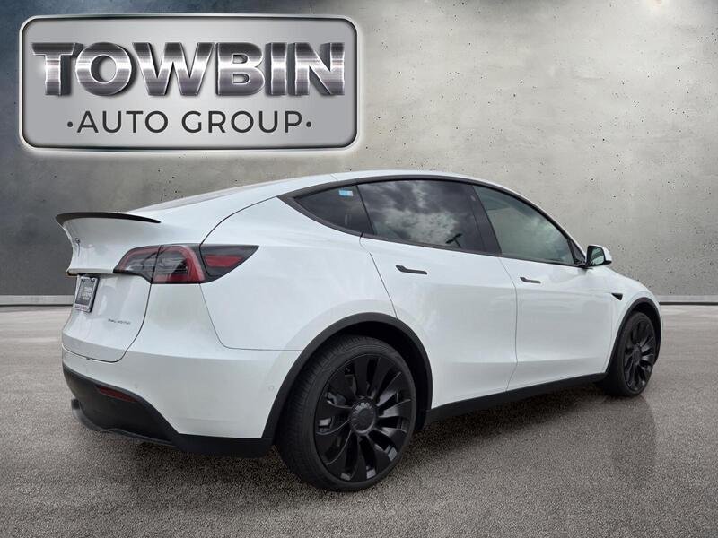 Used 2021 Pearl White Multi-Coat TESLA LONG RANGE AWD image 5