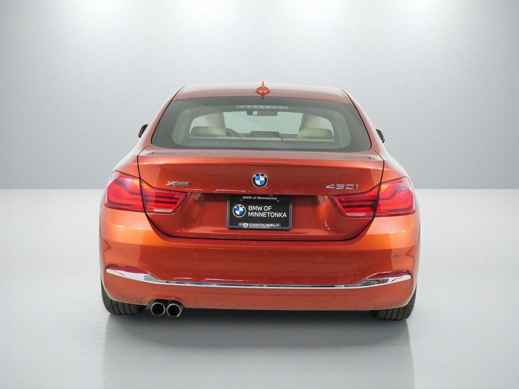 Used 2018 Sunset Orange Metallic BMW 430i Gran Coupe image 11