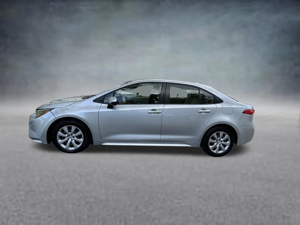 Certified Used 2022 Silver Toyota LE image 4