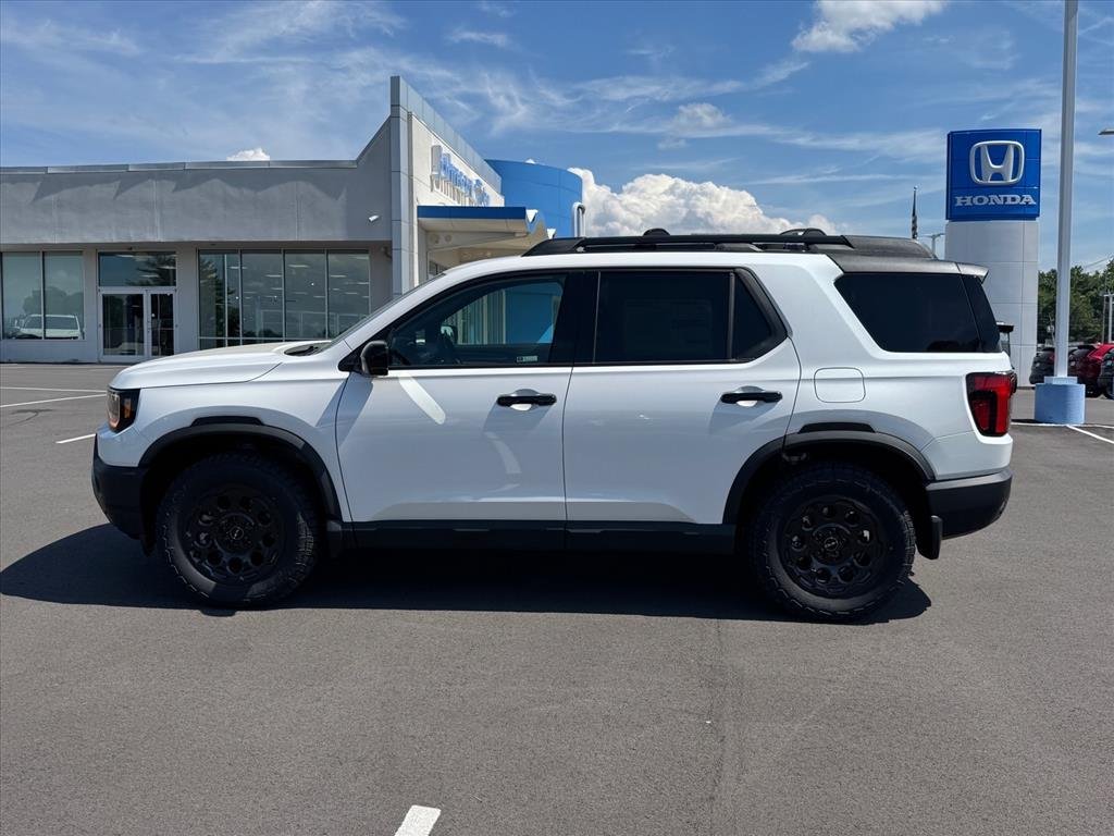 New 2026 Platinum White Pearl Honda TrailSport Elite Blackout image 2