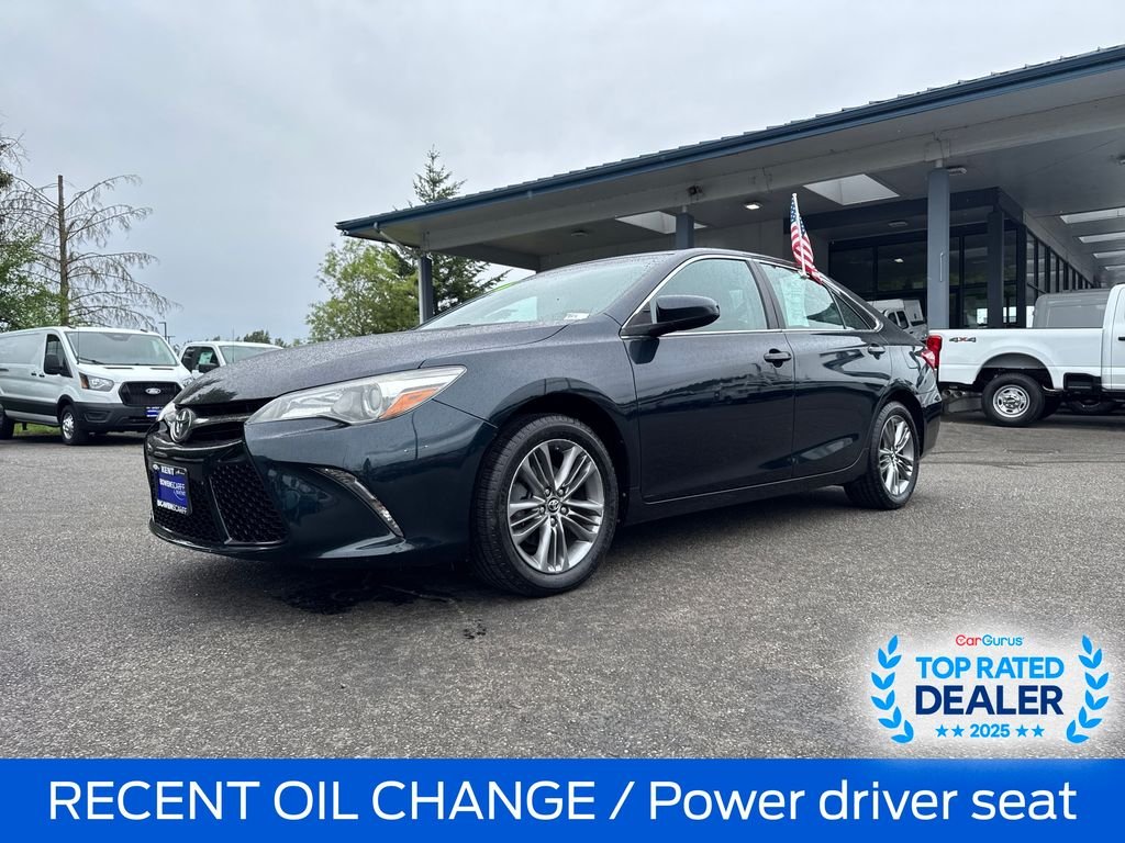 Certified Used 2016 Cosmic Gray Mica Toyota SE image 1