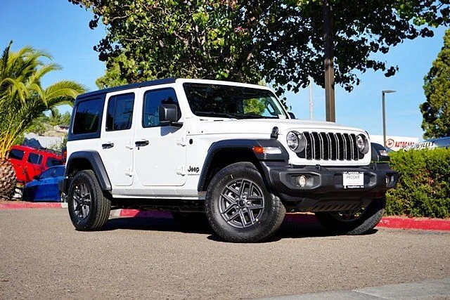 New 2026 Bright White Clearcoat Jeep Sport S image 2