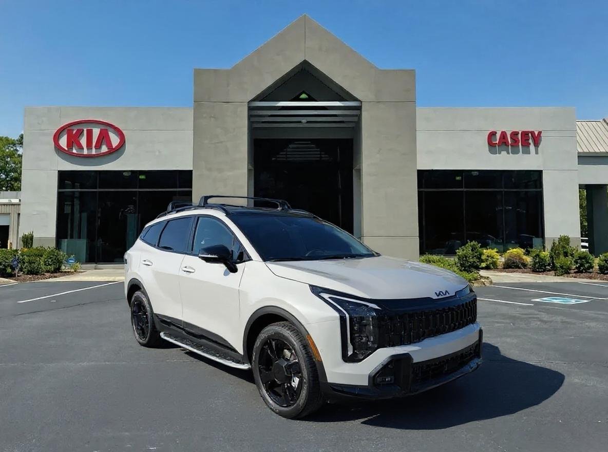 New 2026 Wolf Gray Kia X-Line image 1