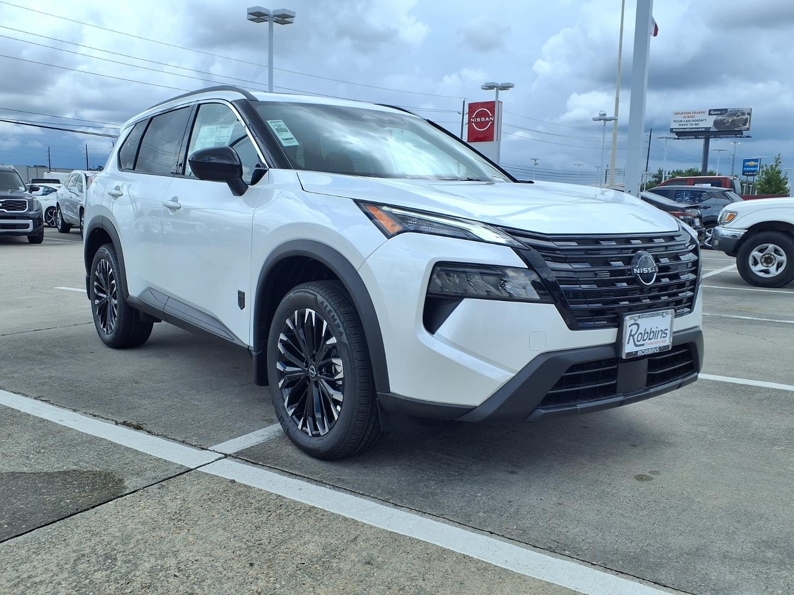 2026 Nissan Rogue Dark Armor™ White at Robbins Nissan