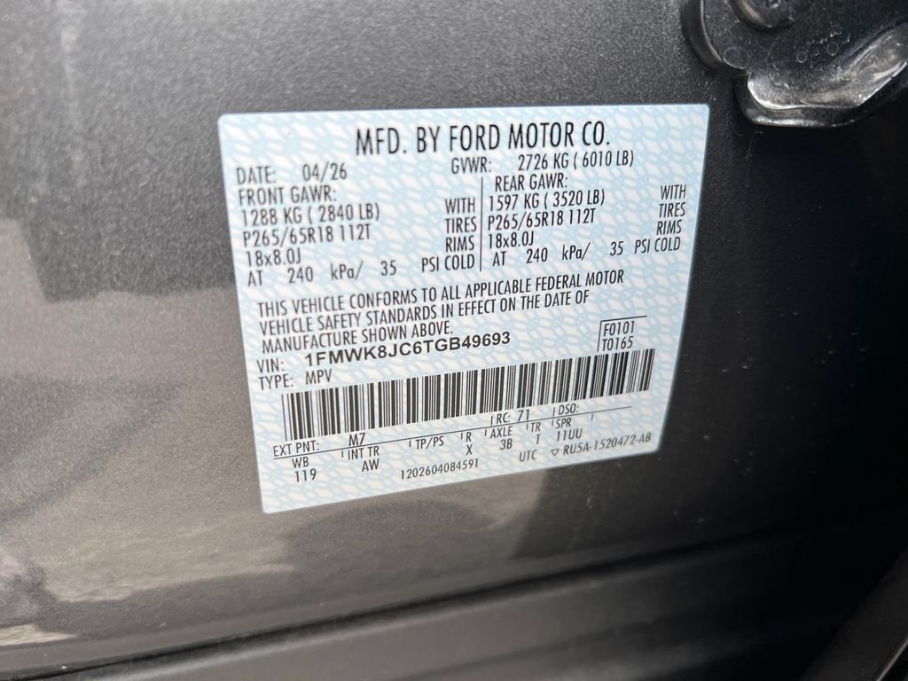 New 2026 Gray Ford Tremor image 39