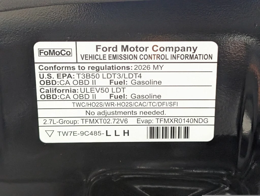 New 2026 Shadow Black Ford Badlands image 25