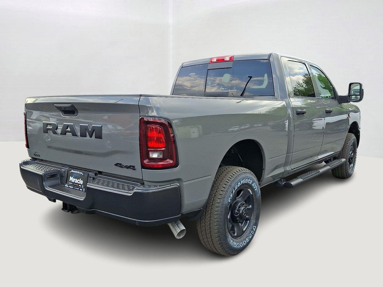New 2026 Ceramic Gray Clear-Coat Exterior Paint RAM Tradesman image 3