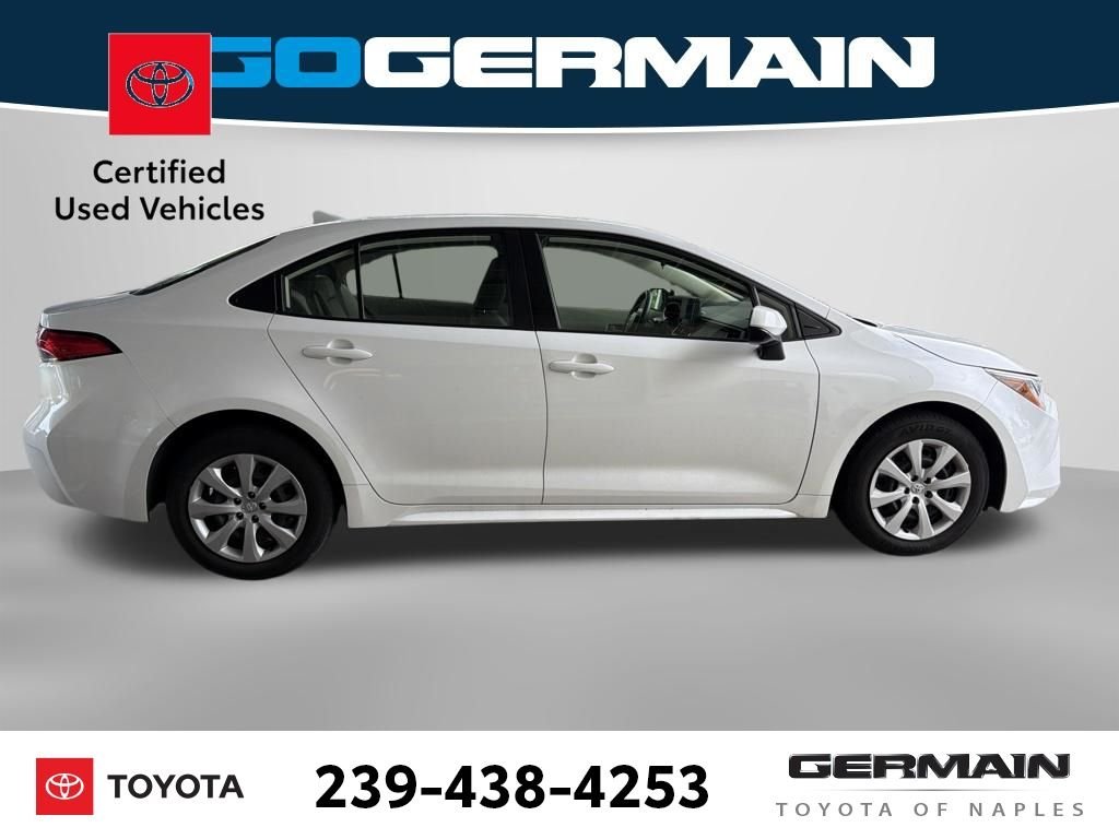 Certified Used 2023 White Toyota LE image 9