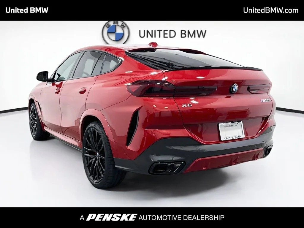 New 2026 Melbourne Red Metallic BMW M60i image 7