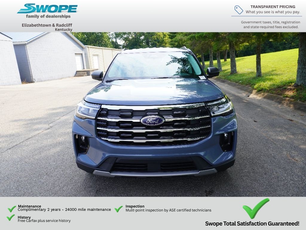 Used 2025 Vapor Blue Metallic Ford Active image 8