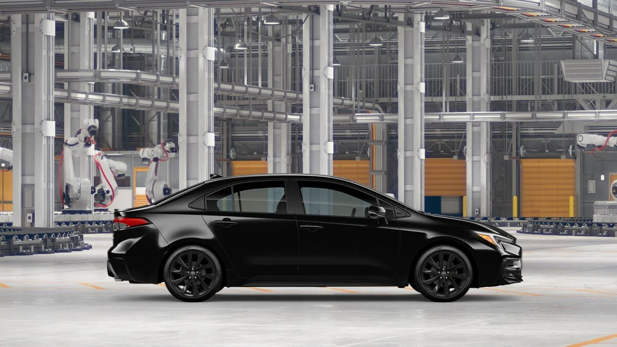 New 2026 Midnight Black Metallic Toyota SE image 12